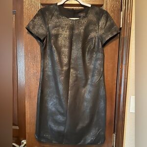 Banana Republic Shimmering Black Mini Dress